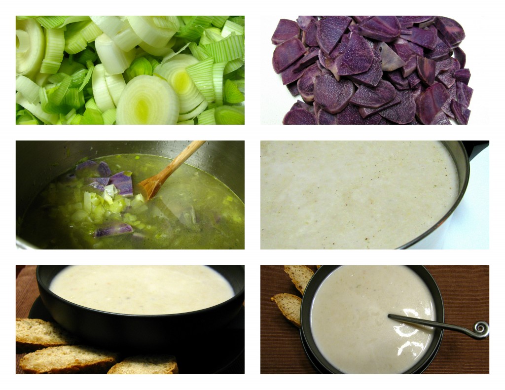 2009.09.19.SoupCollage Potato Leek Soup